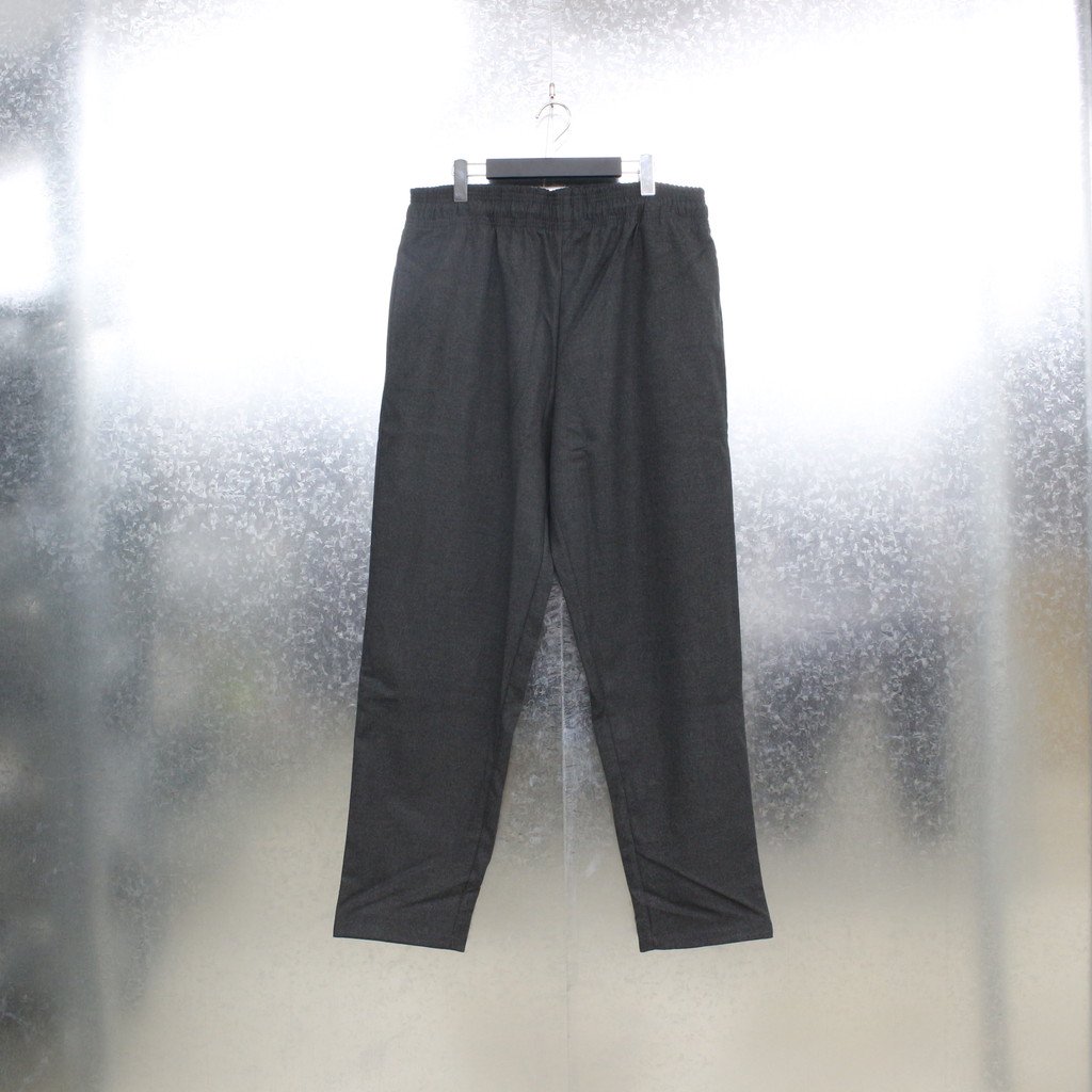 COOKMAN｜CHEFS PANTS (FLANNEL) #CHARCOAL [231-13817]