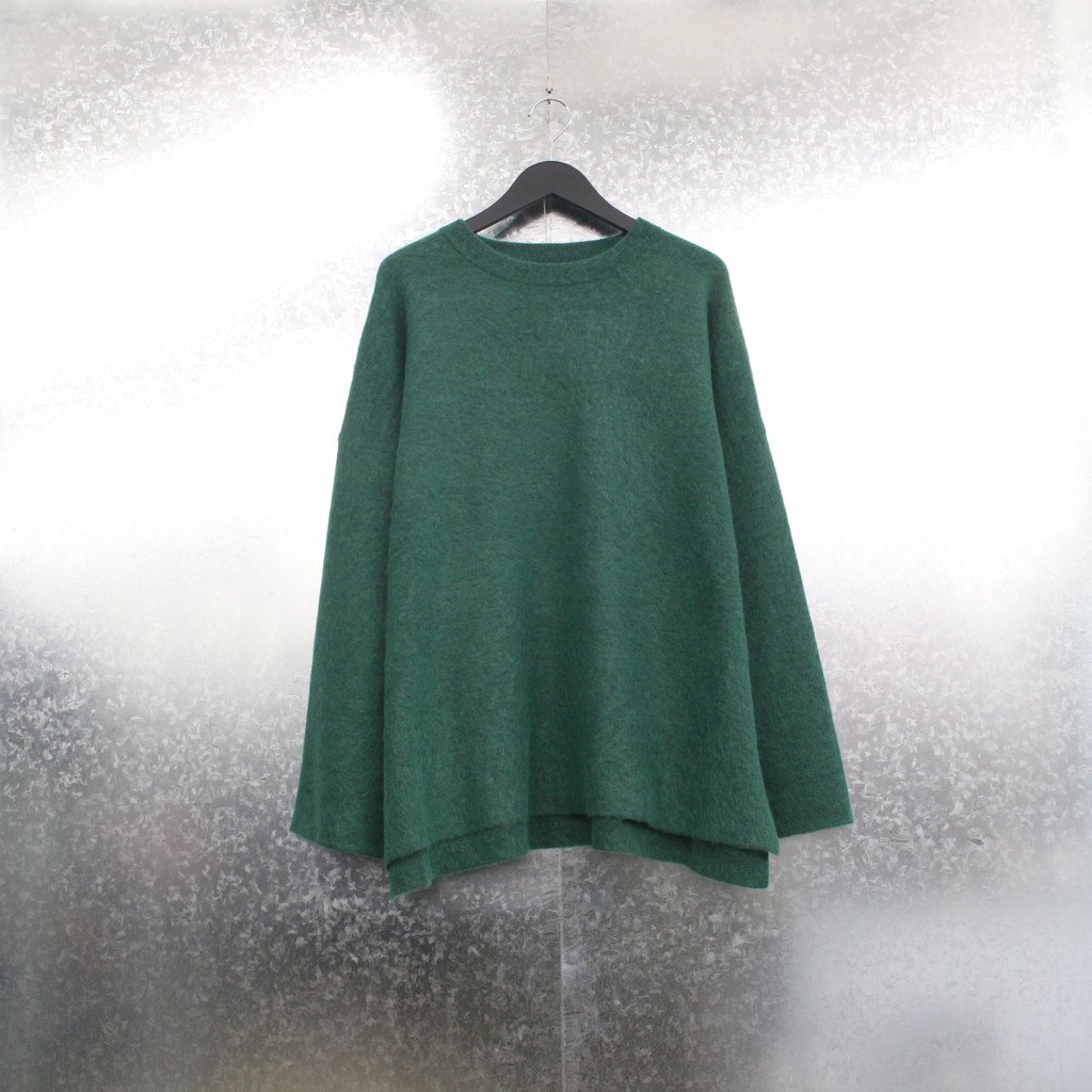 TIGHTBOOTH PRODUCTION｜MOHAIR SWEATER #FOREST [FW21-KN01]