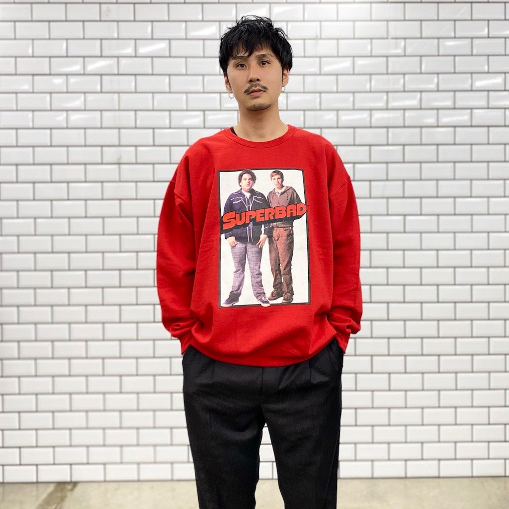 WACKO MARIA◇TWO-TONE CREW NECK SWEAT SHIRT/スウェット/M/コットン