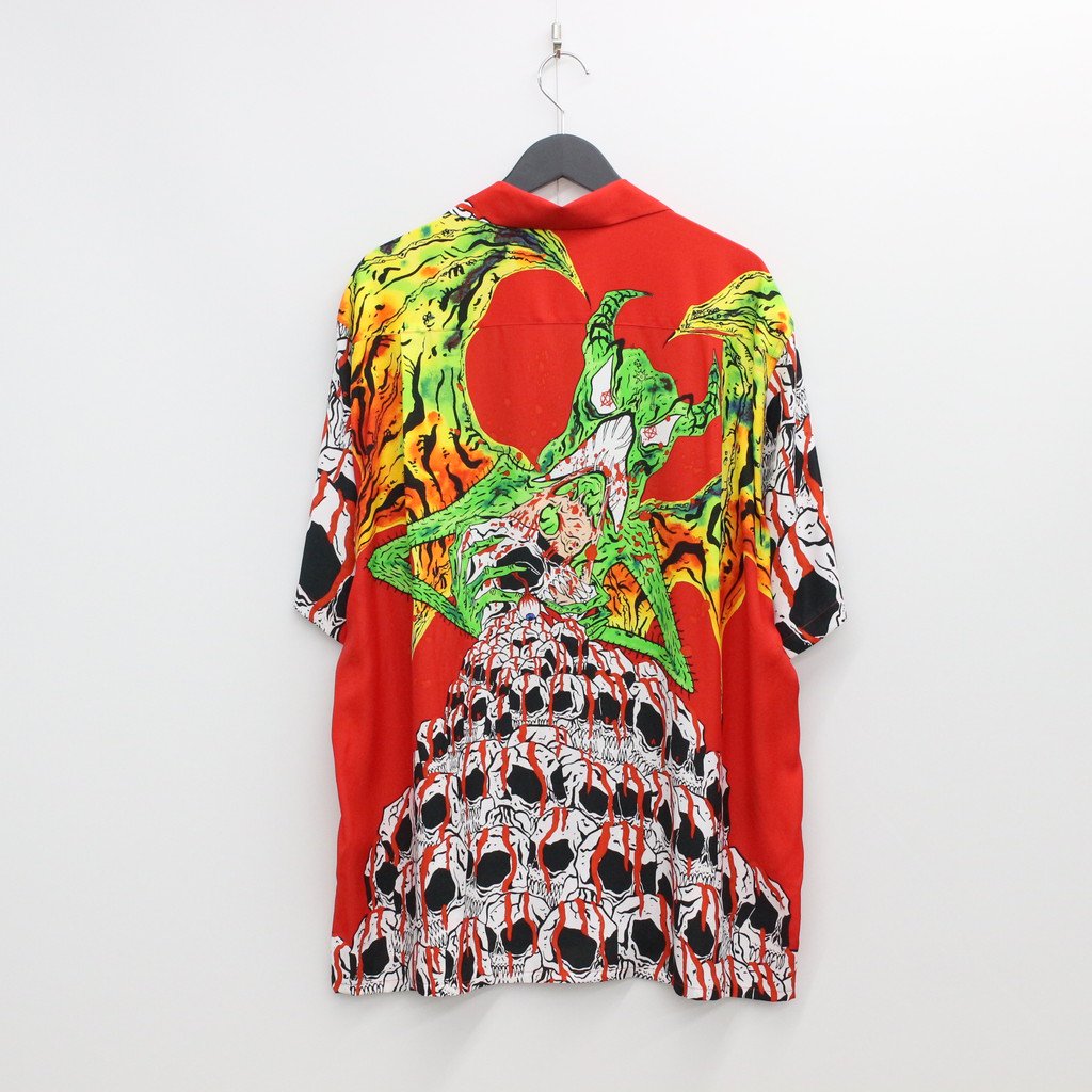 WACKO MARIA | ワコマリア NECK FACE | HAWAIIAN SHIRT TYPE 1 #RED