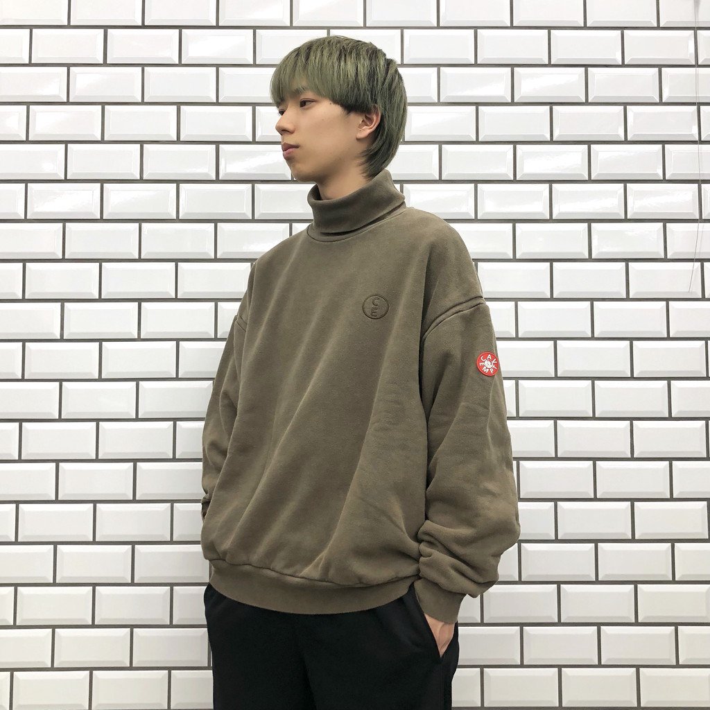 りたたんで c.e OVERDYE DOUBLE FACE SLEEVE PULLOVER 60x3N