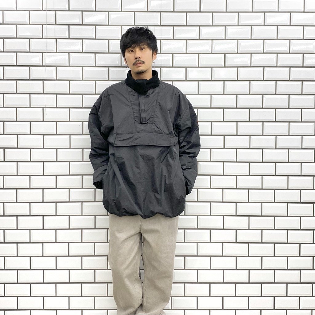 アウター / SELF SEALED PULLOVER JACKET BLACK