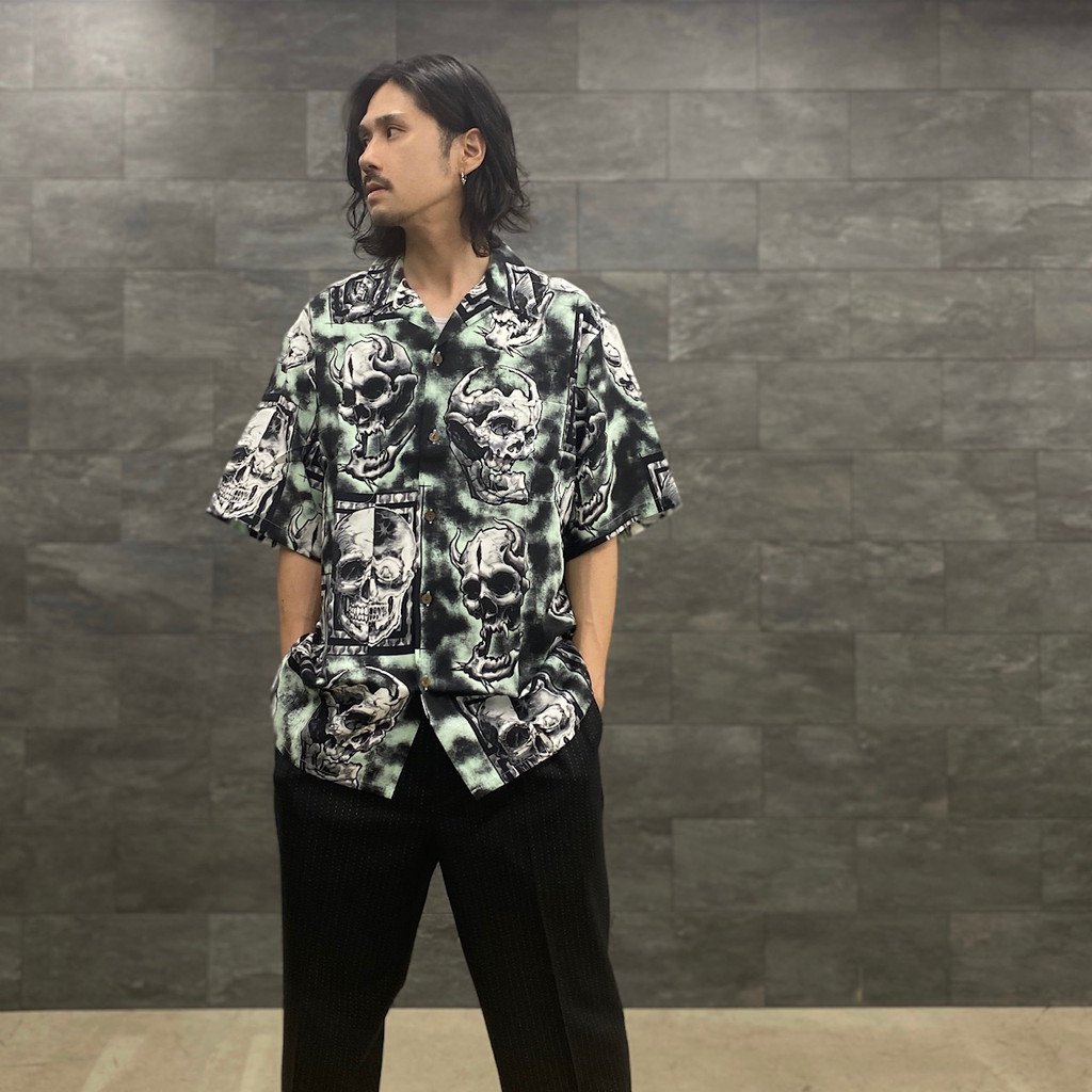 アロハシャツ / 56 TATTOO STUDIO | HAWAIIAN SHIRT S/S MINT