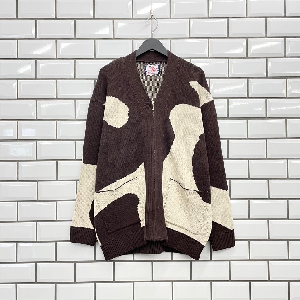 SON OF THE CHEESE｜HORSE CARDIGAN #BROWN [SC2210-KN04] – cocorozashi