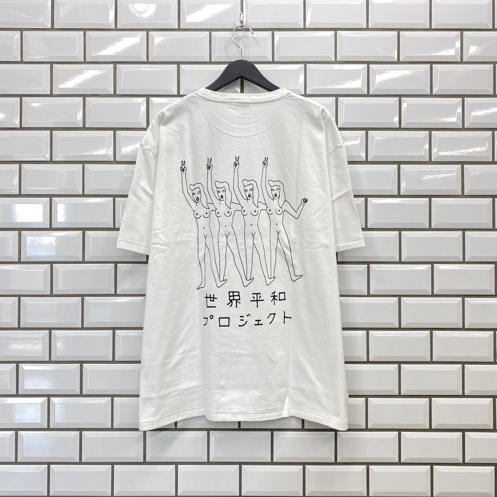 WACKO MARIA｜WASHED HEAVY WEIGHT CREW NECK COLOR T-SHIRT (TYPE 3) #WHITE [22SS-WMT-WT03]