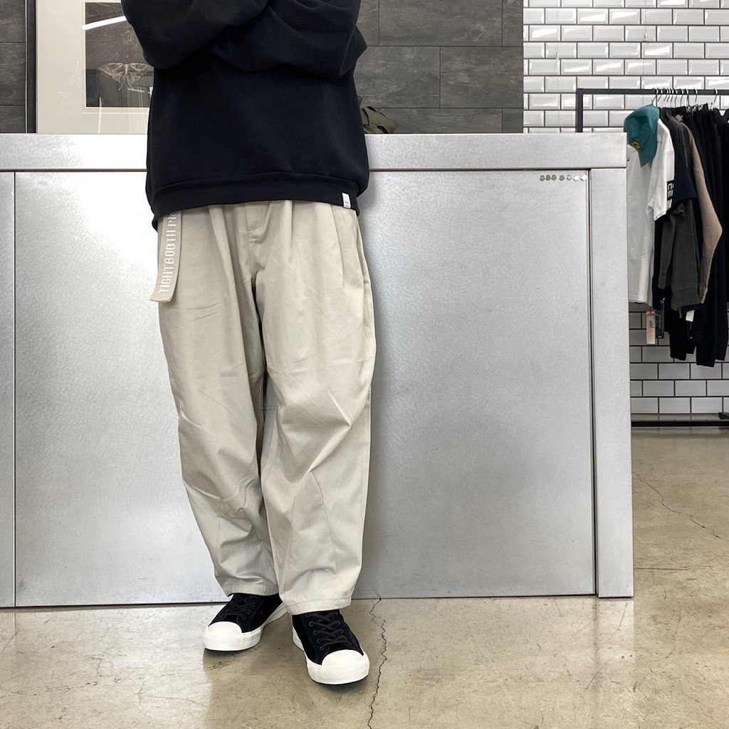 HERRINGBONE BALLOON PANTS アイボリー L 新品 2022新作