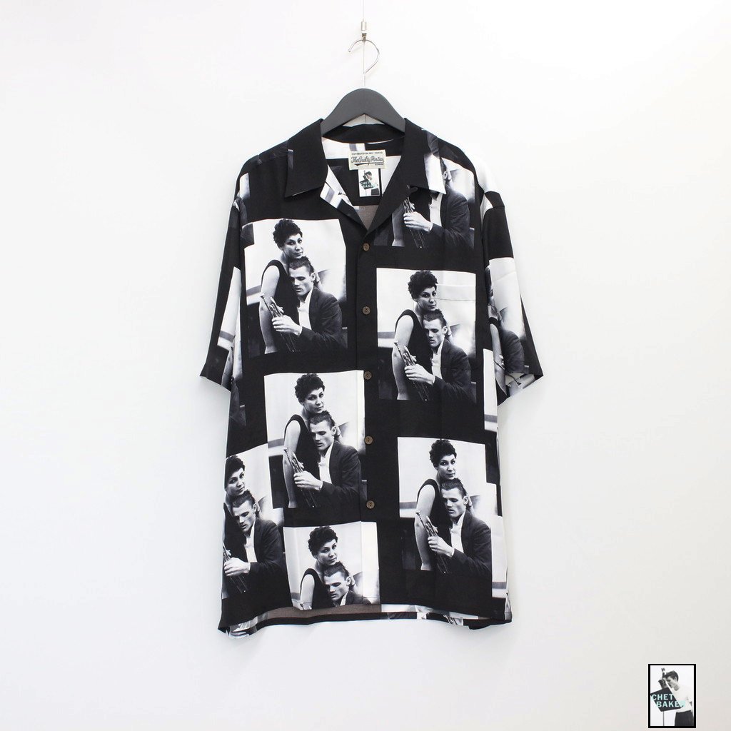 アロハシャツ / CHET BAKER | S/S HAWAIIAN SHIRT (TYPE 3) BLACK