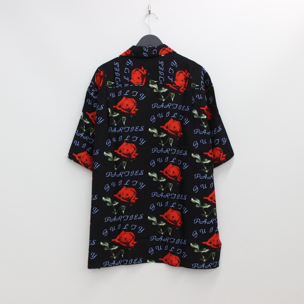 WACKO MARIA | ワコマリア HAWAIIAN SHIRT S/S (TYPE 4) #BLACK [22SS