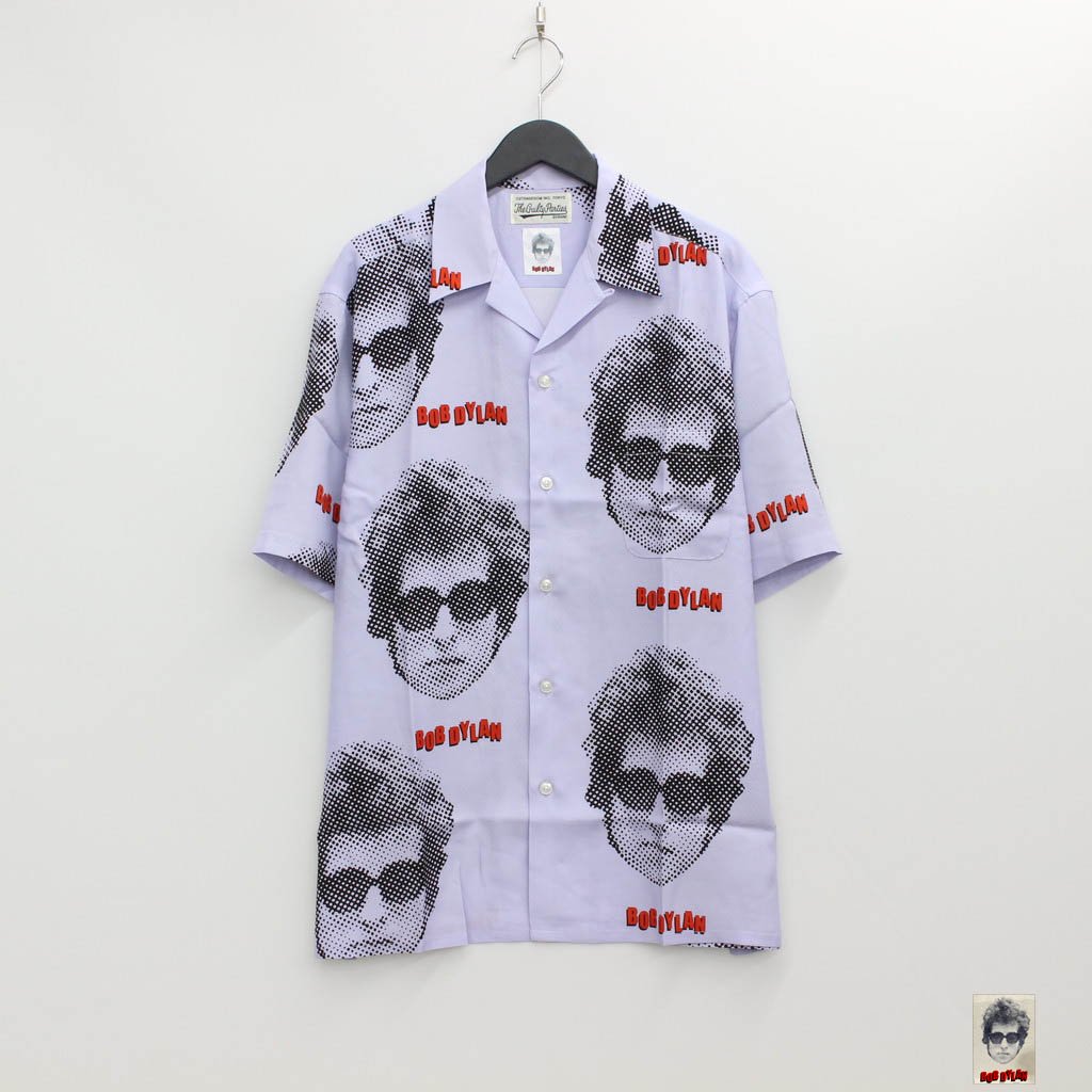 アロハシャツ / BOB DYLAN | S/S HAWAIIAN SHIRT PURPLE