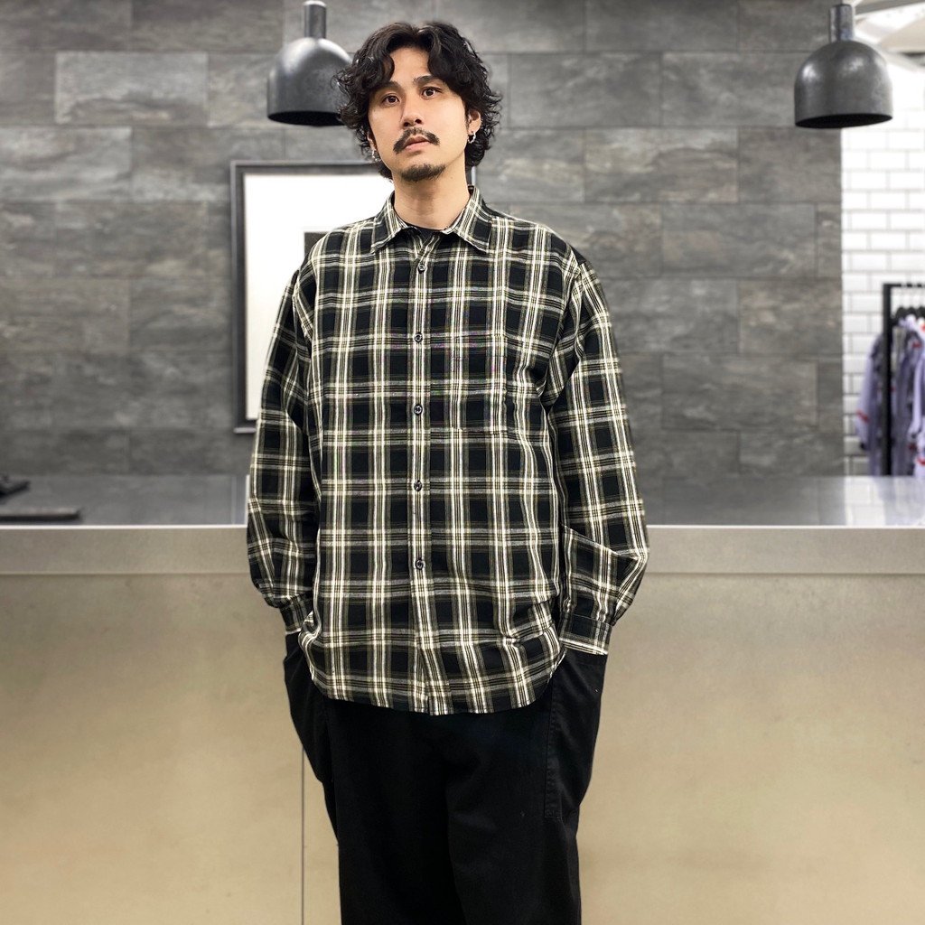 人気ショップ F-LAGSTUF-F◇ボトム/L/コットン/BLK/22SS-FS-22 パンツ