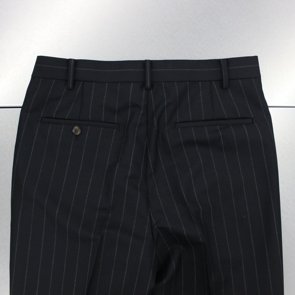 交通障害 WACKOMARIA STRIPED PLEATED TROUSERS growthcenter