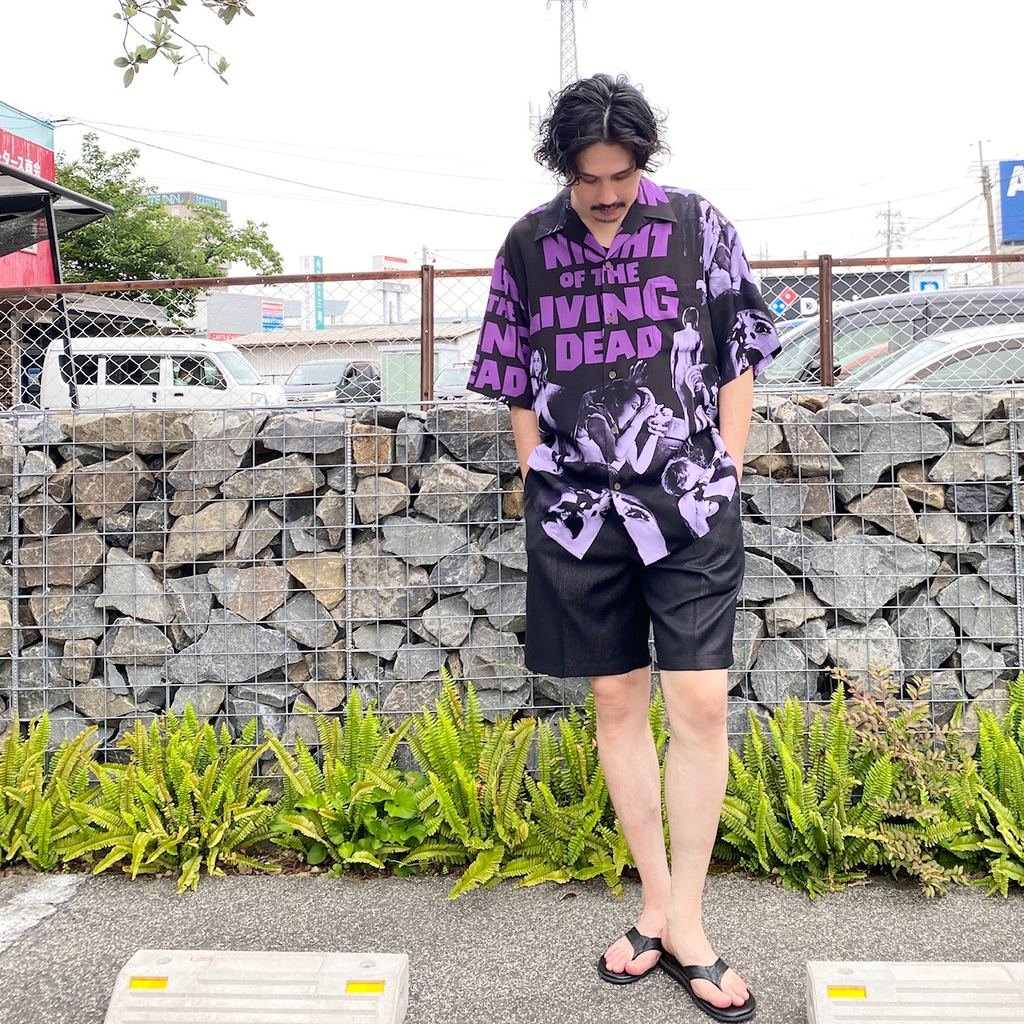 アロハシャツ / HAWAIIAN SHIRT S/S (TYPE 1) PURPLE