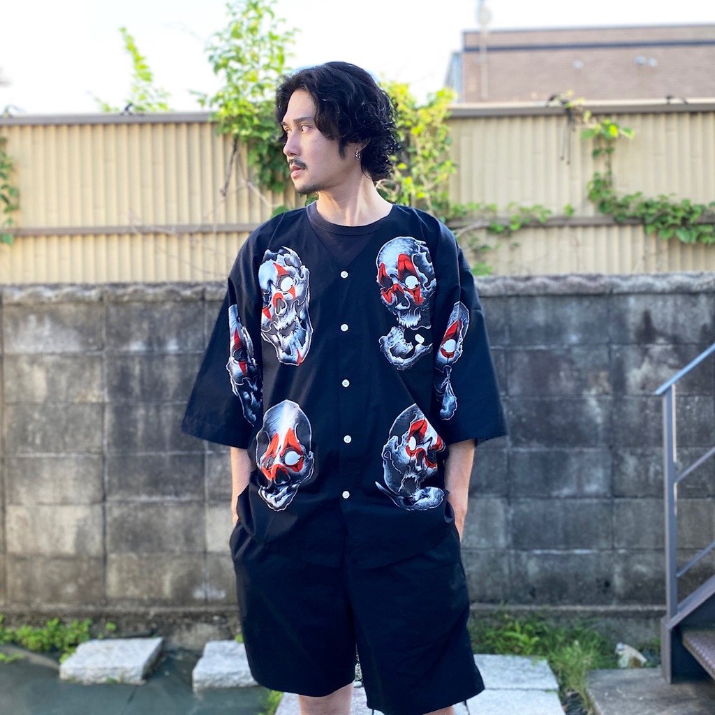 WACKO MARIA | ワコマリア 56 TATTOO STUDIO | DABO SHIRT #BLACK