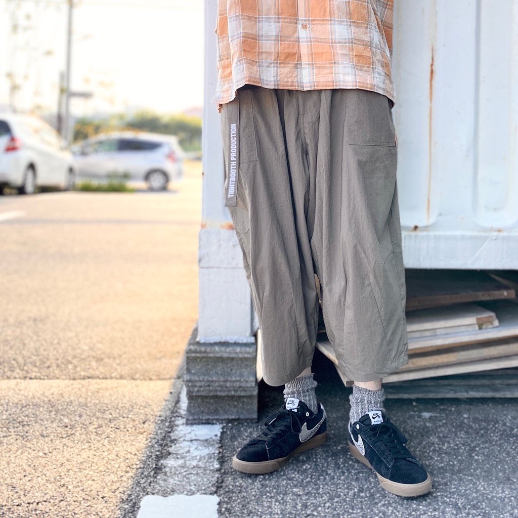 TIGHTBOOTH タイトブース DENIM CROPPED PANTS | oomabydesign.com