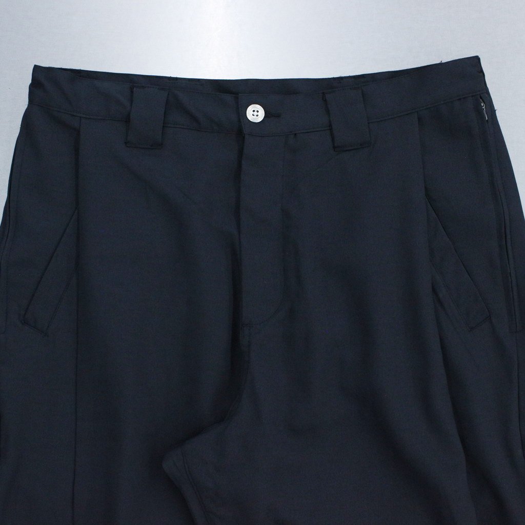 TIGHTBOOTH LEGERE BAGGY SLACKS black 販売販売好調 スラックス