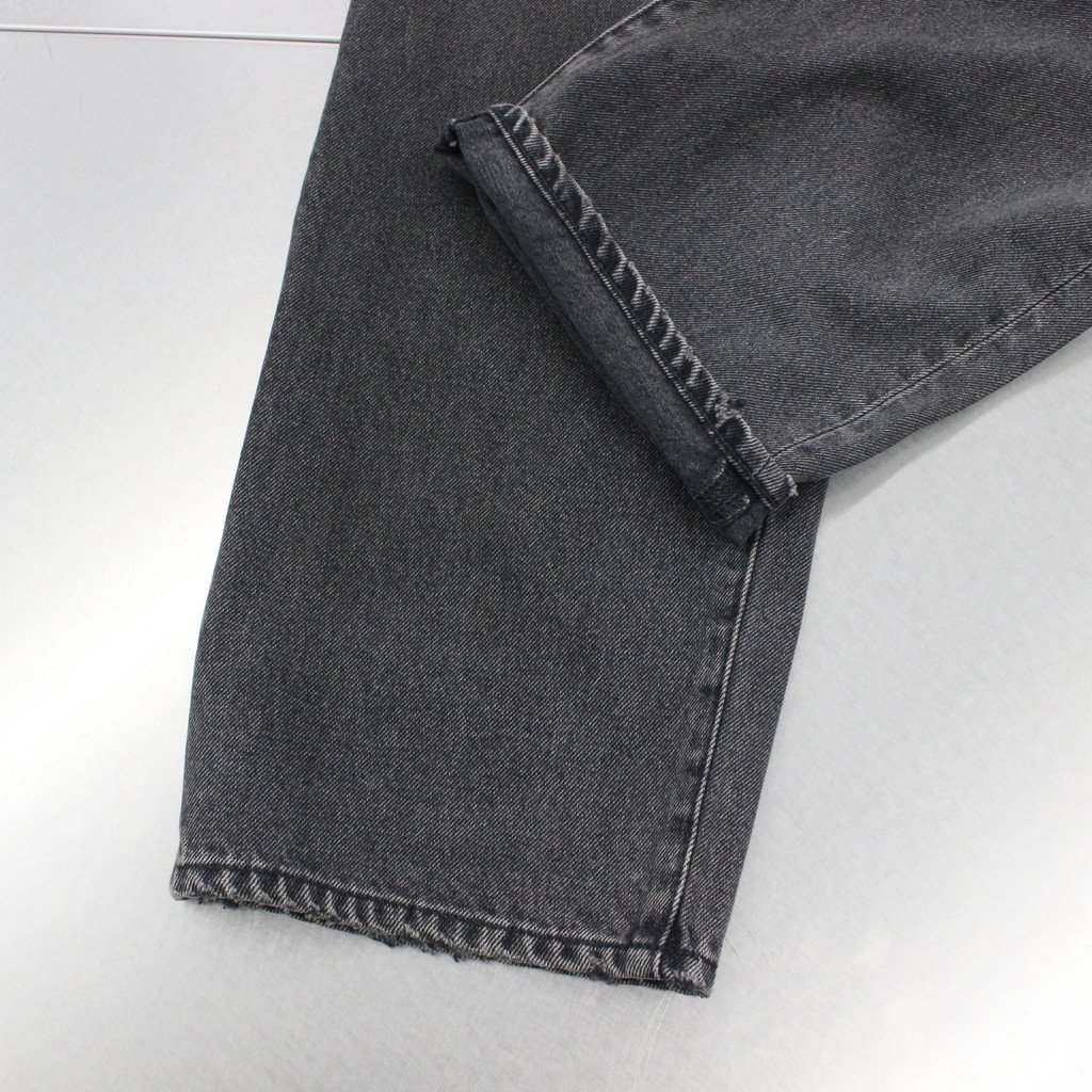 WACKOMARIA MINEDENIM TAPEREDDENIM BLACK | hartwellspremium.com