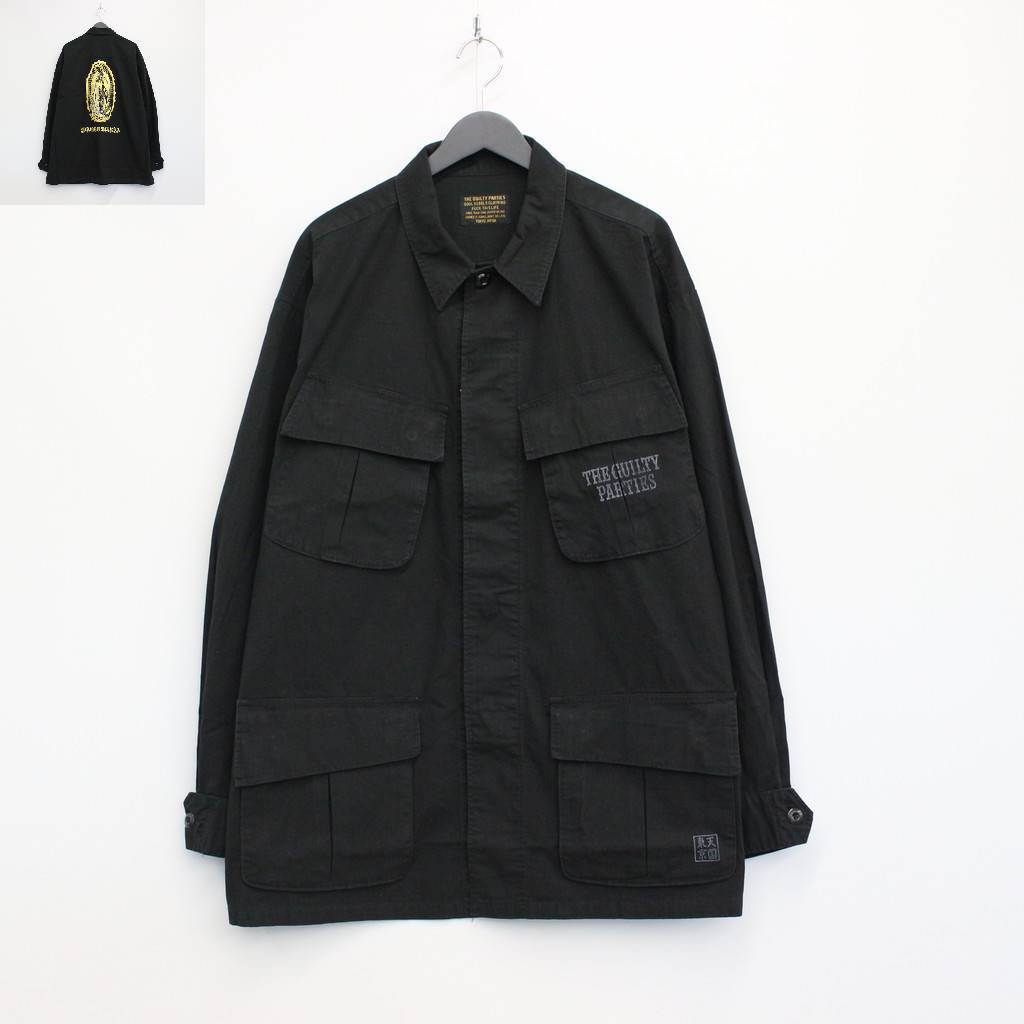 WACKO MARIA | ワコマリア FATIGUE JACKET -TYPE 2- #BLACK [22FWE-WMO