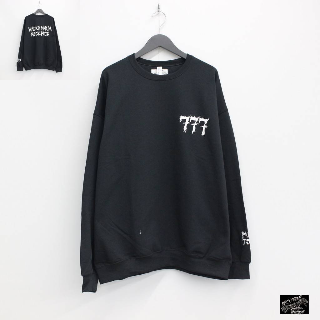 トップス / NECK FACE | CREW NECK SWEAT SHIRT -TYPE 2- BLACK