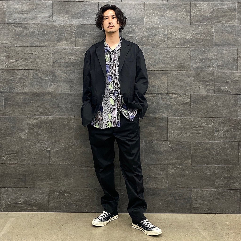 WACKO MARIA | ワコマリア PLEATED TROUSERS #BLACK [22FWE-WMP-TR01]