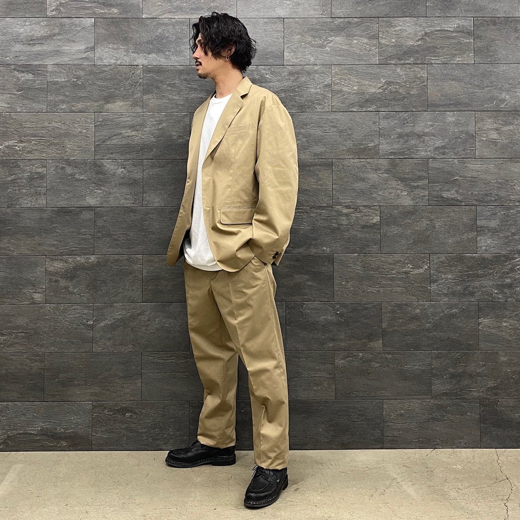 WACKO MARIA | ワコマリア PLEATED TROUSERS #BEIGE [22FWE-WMP-TR01]