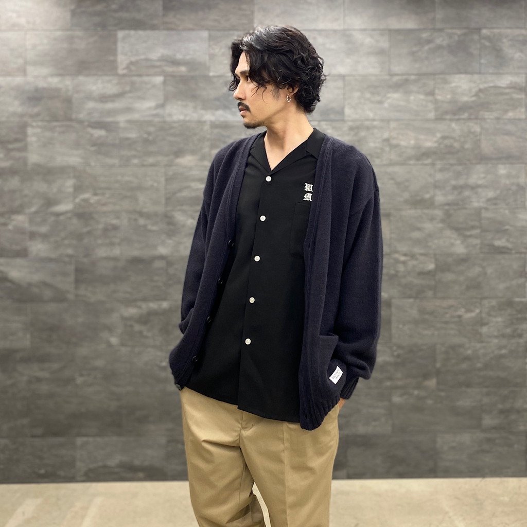 WACKO MARIA | ワコマリア CLASSIC CARDIGAN -TYPE 1- #CHARCOAL [22FW