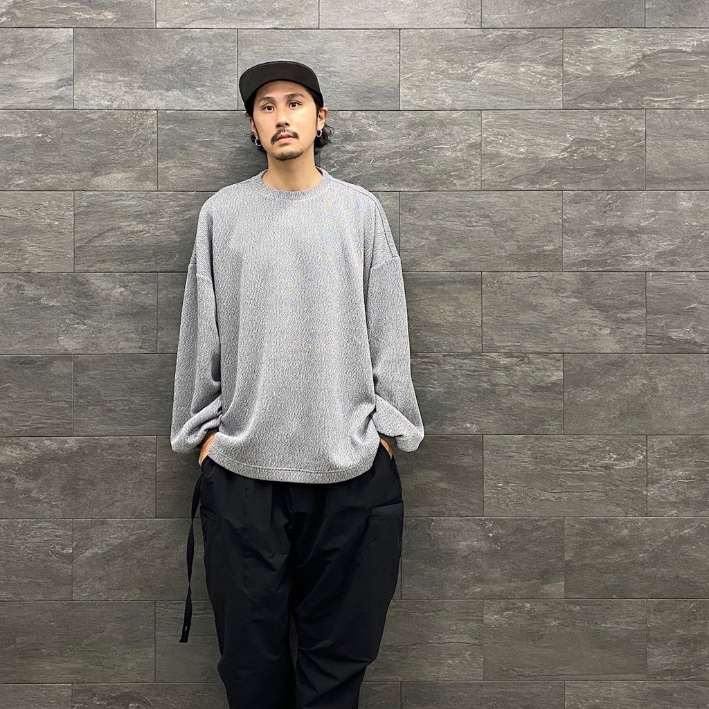 70%OFF!】 TBPR WAFFLE CREW KNIT ヘザーグレー L 未使用 asakusa.sub.jp