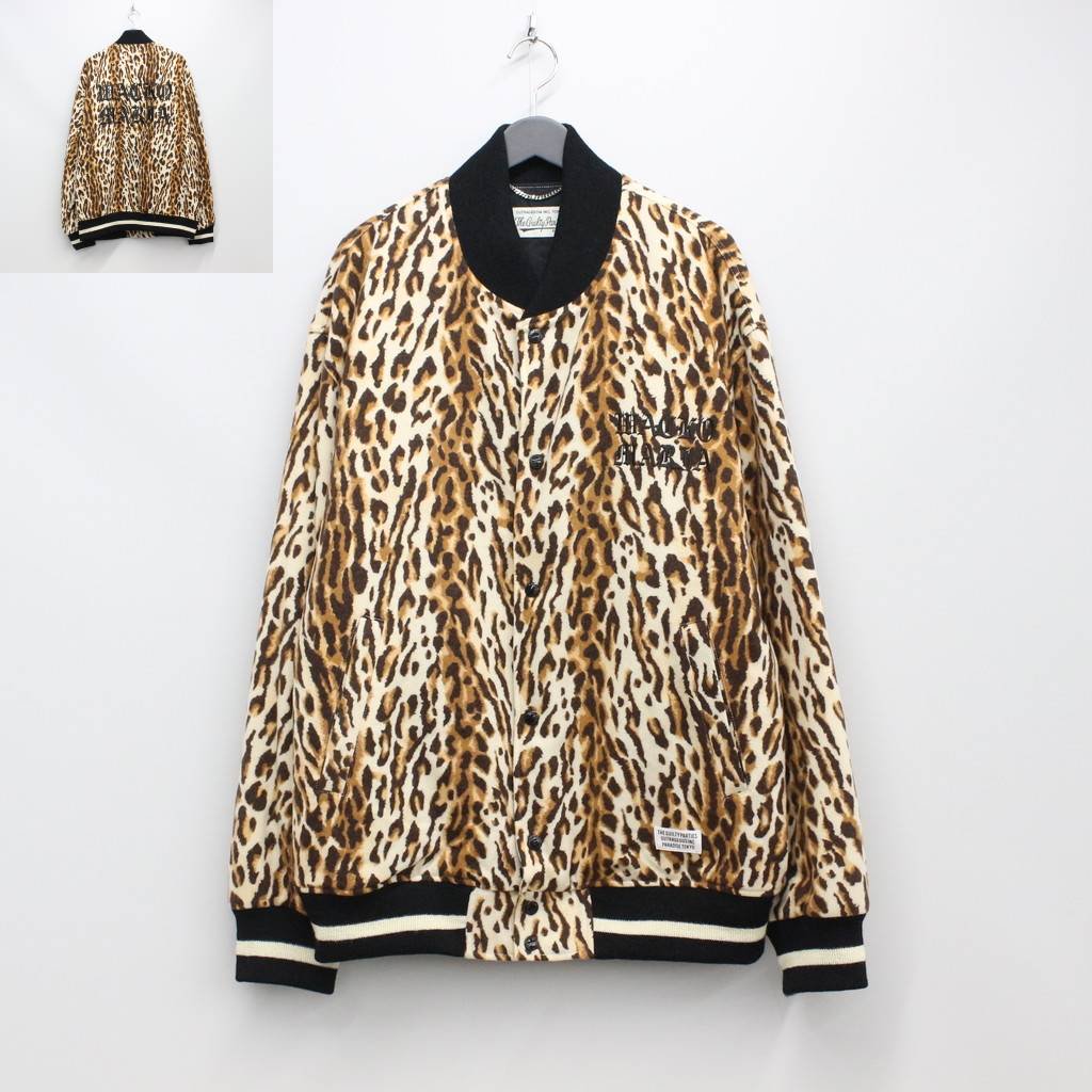 アウター / LEOPARD VARSITY JACKET -TYPE 3- BEIGE