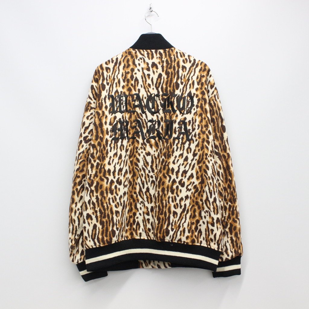 アウター / LEOPARD VARSITY JACKET -TYPE 3- BEIGE