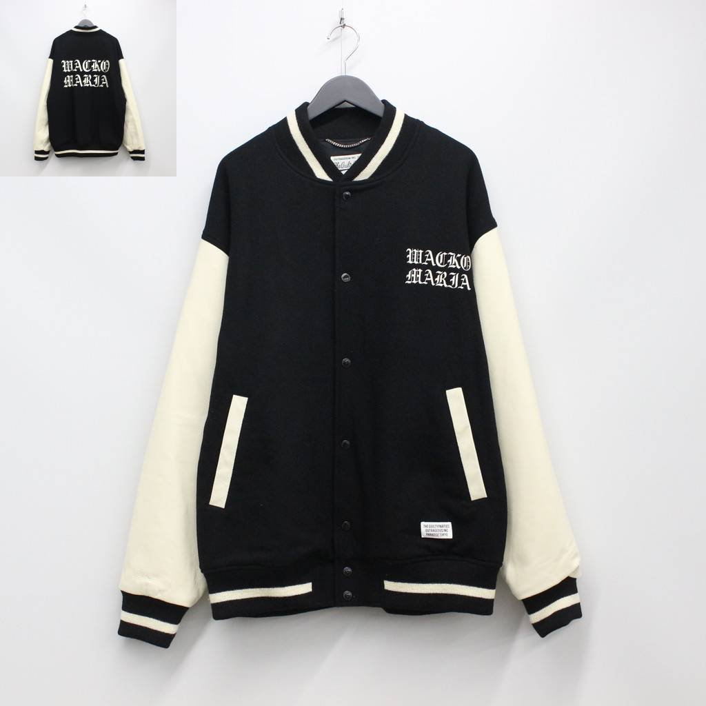 ワコマリア varsity jacket (XL)