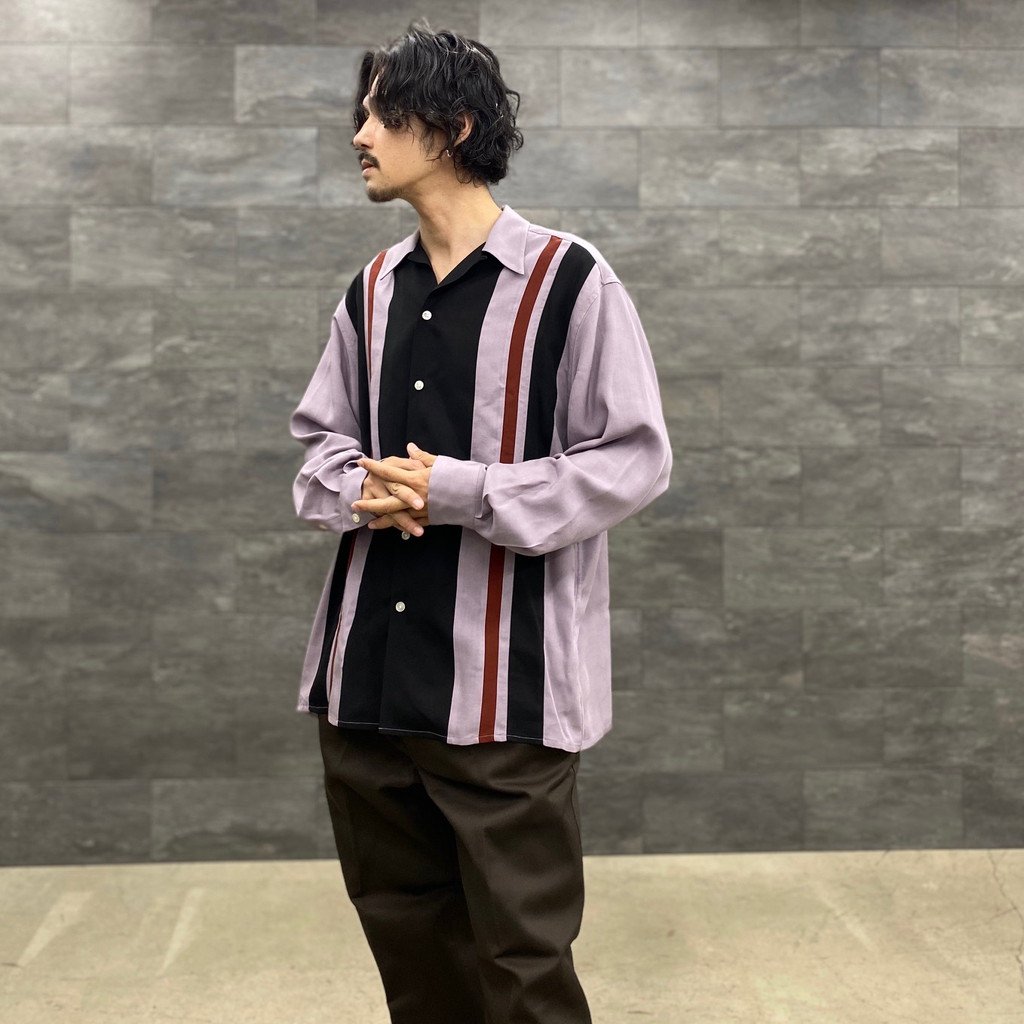 シャツ / THREE-TONE 50S SHIRT -TYPE 2- L-PURPLE