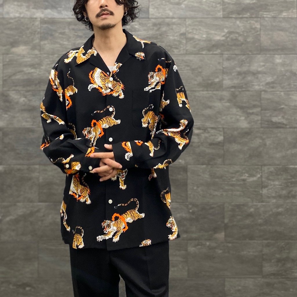 新品 □ WACKO MARIA 22AW TIM LEHI HAWAIIAN SHIRT L/S TYPE 5 22FW