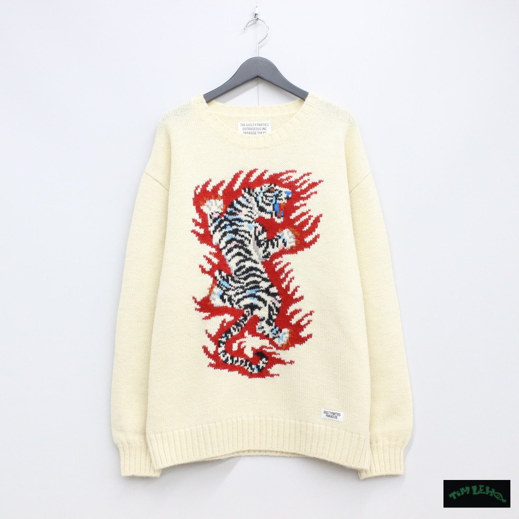 WACKO MARIA | ワコマリア TIM LEHI | INTARSIA CREW NECK SWEATER