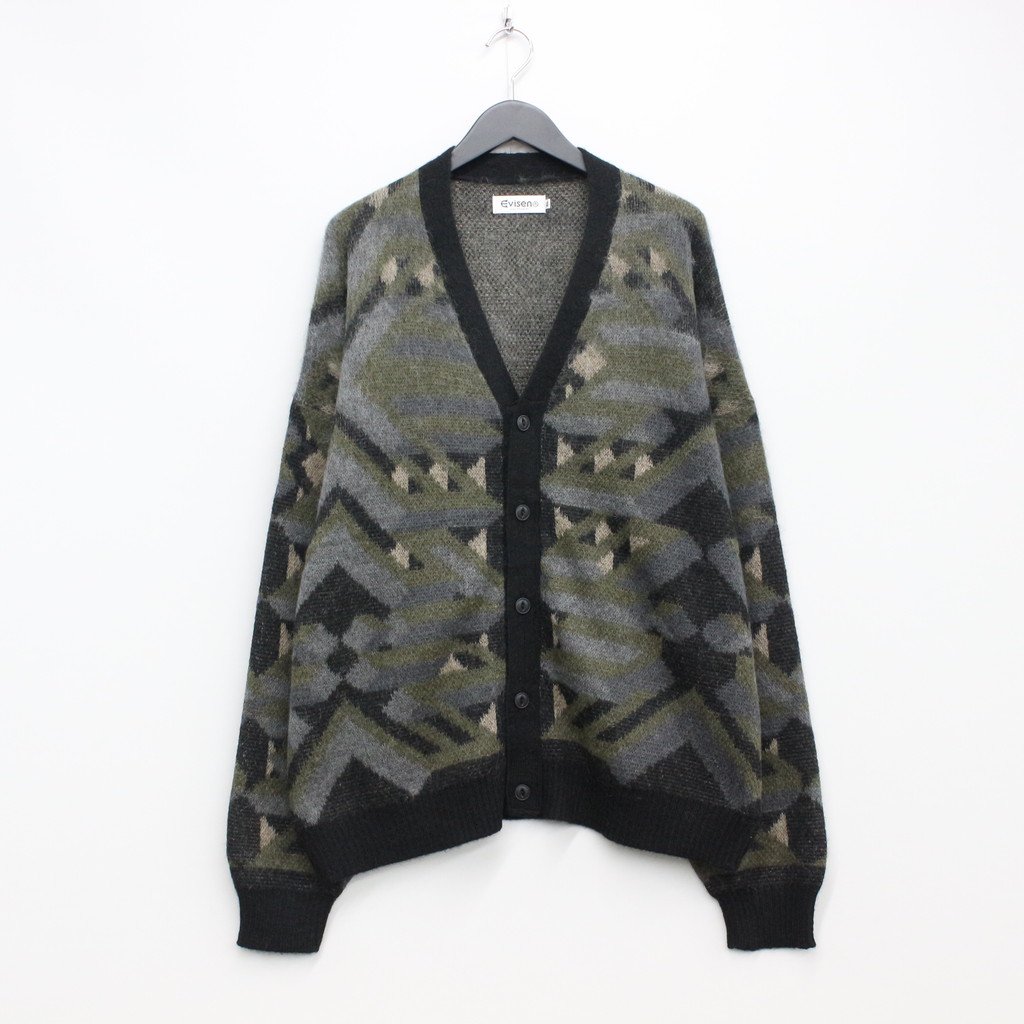 トップス / EVIJO MOHAIR CARDIGAN BLACK