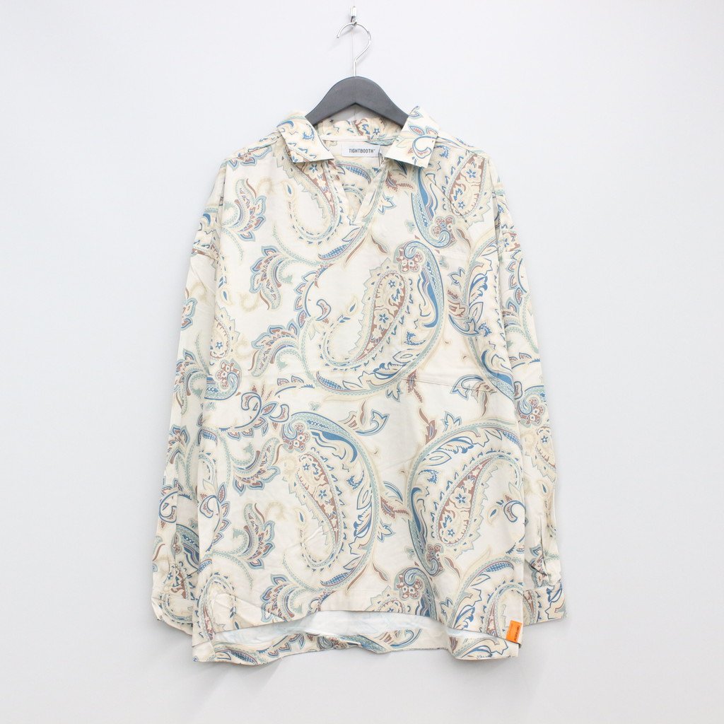 トップス / PAISLEY L/S OPEN SHIRT IVORY