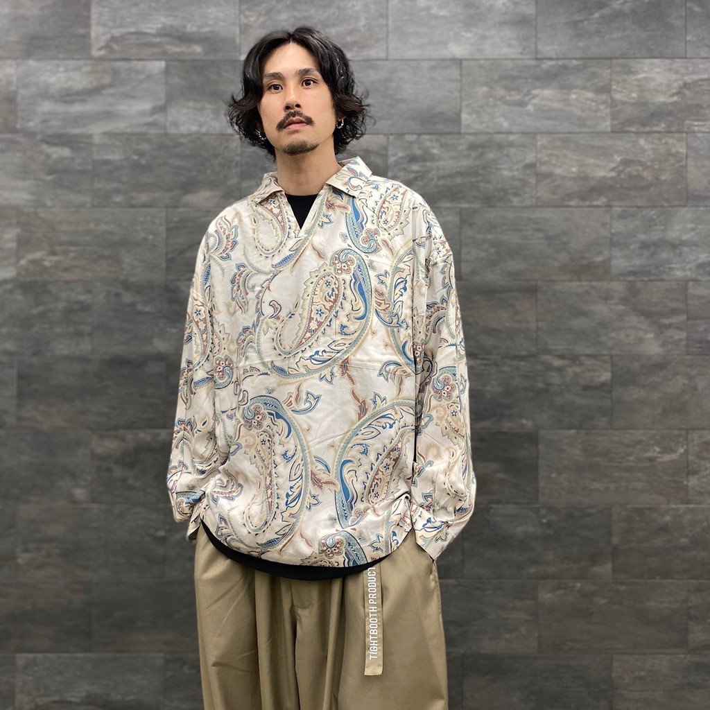 新品】TIGHTBOOTH / PAISLEY L/S OPEN SHIRT | gulatilaw.com