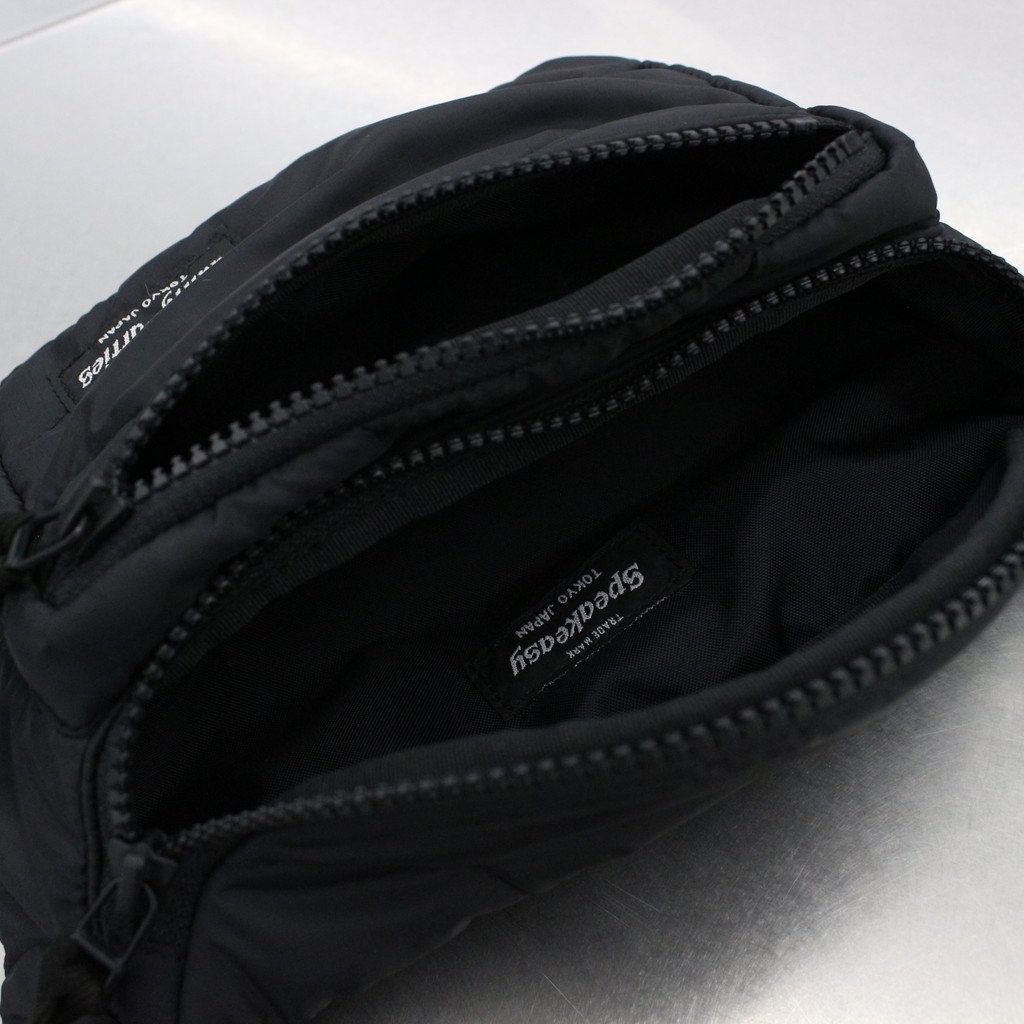 WACKO MARIA | ワコマリア SPEAK EASY | FANNY PACK #BLACK [22FW-WMA