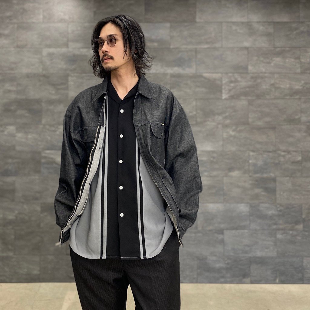 WACKO MARIA | ワコマリア Wrangler | TRUCKER JACKET #BLACK [22FW