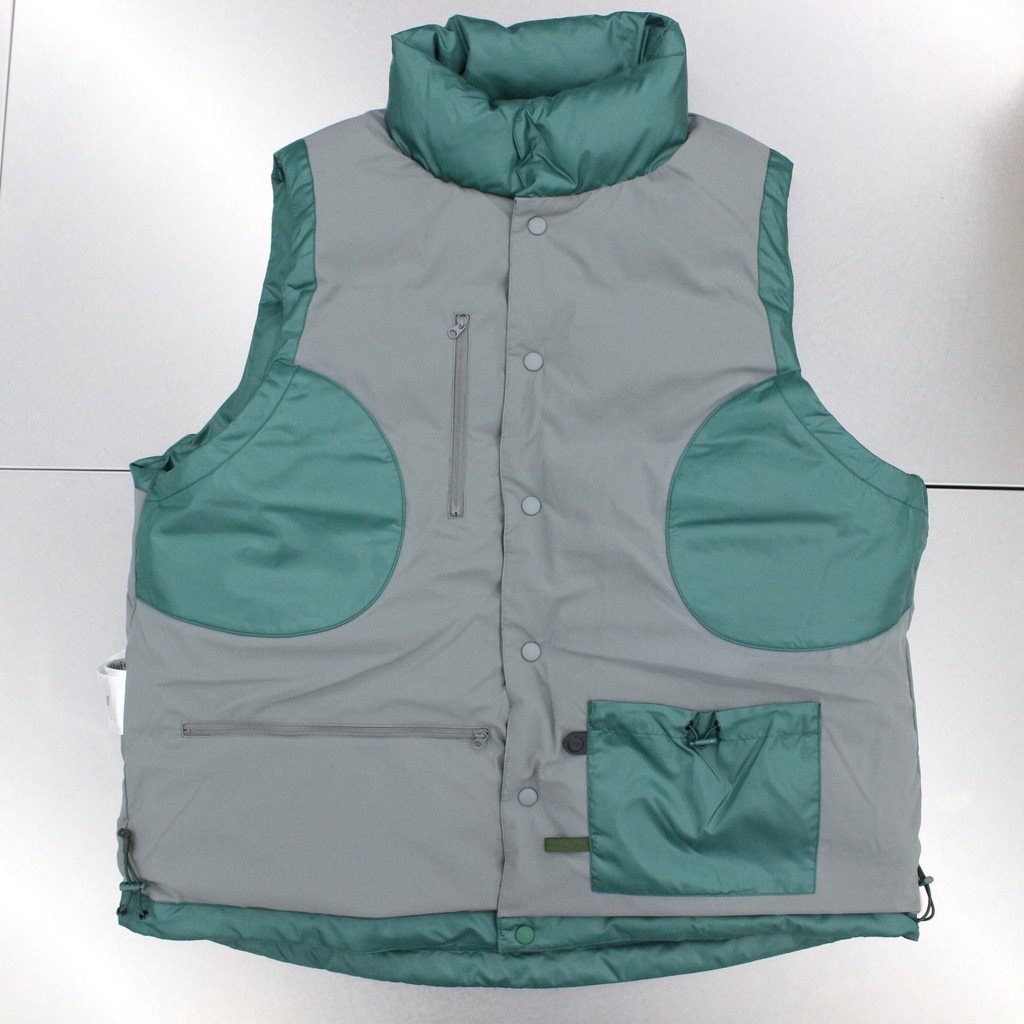 DAIWA PIER39 | ダイワピア39 TECH BACK PACKER DOWN VEST #FOREST GREEN [BW-24022W]