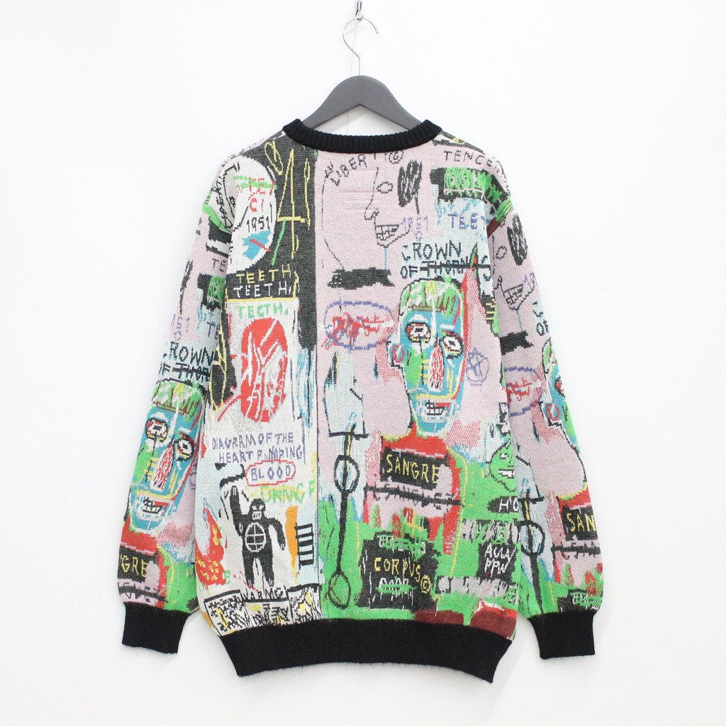 シルバーグレー サイズ WACKOMARIA BASQUIAT MOHAIR SWEATER 22fw5