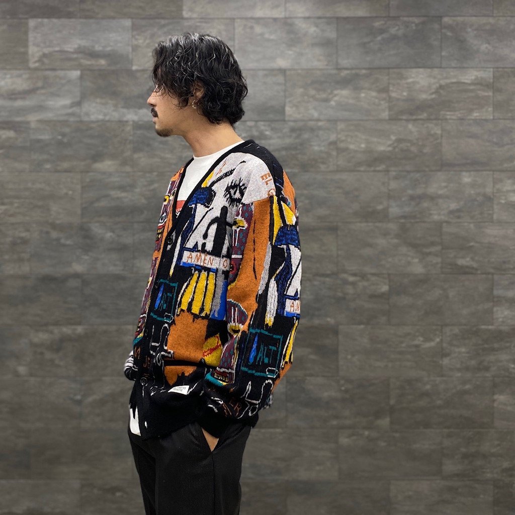 WACKO MARIA | ワコマリア JEAN-MICHEL BASQUIAT | CARDIGAN -TYPE 2