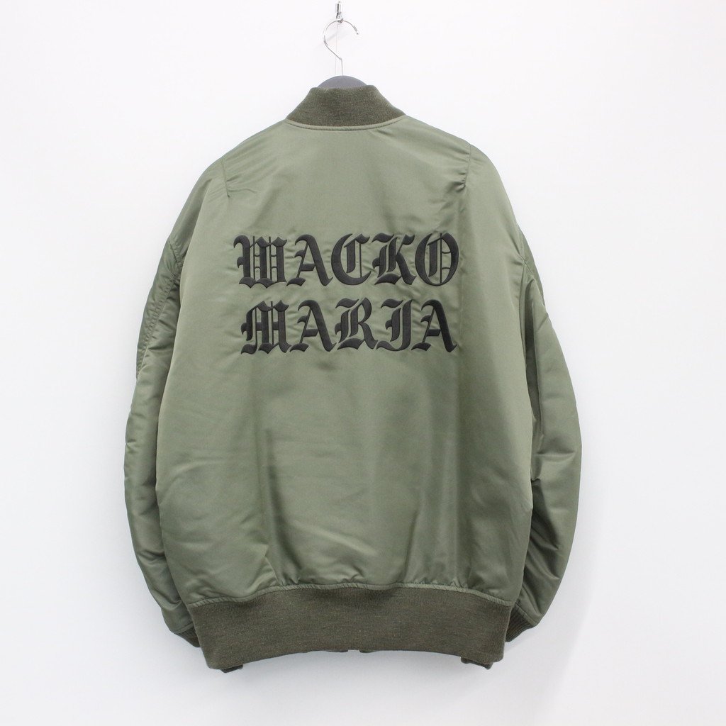 WACKO MARIA | ワコマリア MA-1 FLIGHT JACKET -TYPE 3- #KHAKI [22FW