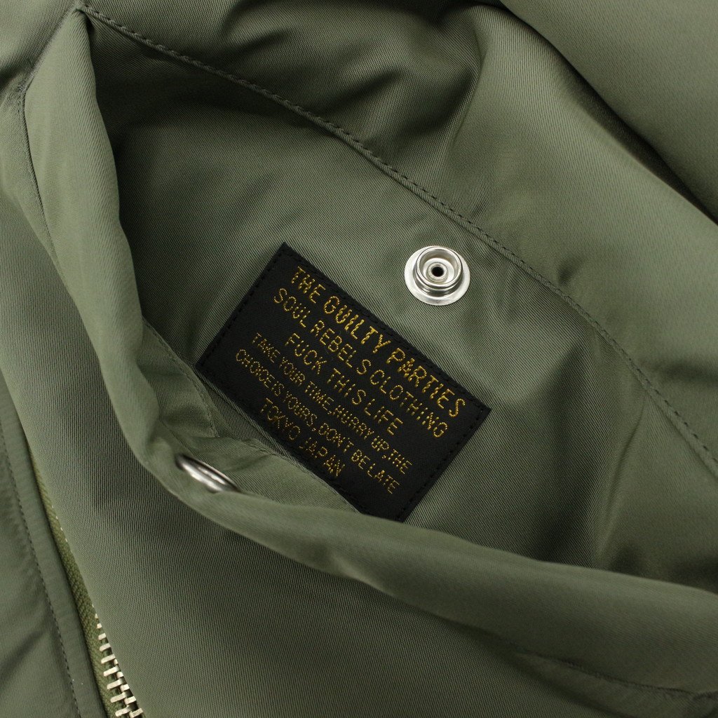 WACKO MARIA | ワコマリア MA-1 FLIGHT JACKET -TYPE 3- #KHAKI [22FW