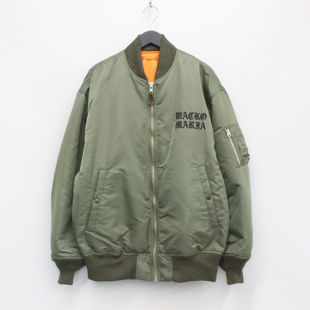 WACKO MARIA | ワコマリア MA-1 FLIGHT JACKET -TYPE 2- #KHAKI [22FW