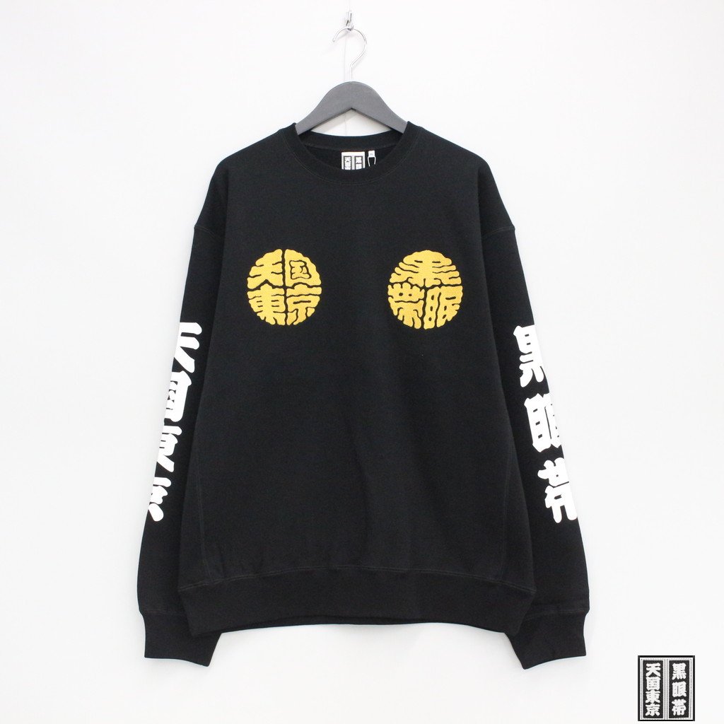 WACKO MARIA | ワコマリア BLACK EYE PATCH | CREW NECK SWEAT SHIRT