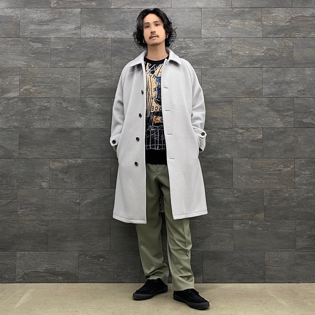 アウター / BAL COLLAR COAT -TYPE 2- GRAY