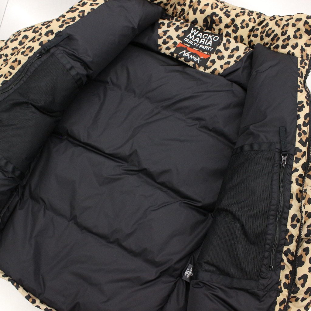 アウター / NANGA | LEOPARD DOWN JACKET BEIGE