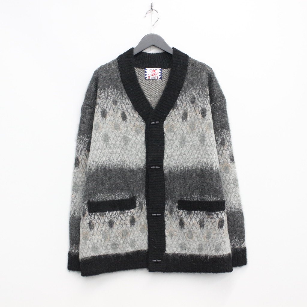 トップス / BROWN TROUT CARDIGAN GRAY