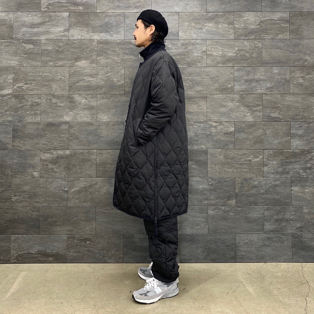 TAION 104BML-1 LONG U NECK COAT ダウンコート M-eastgate.mk