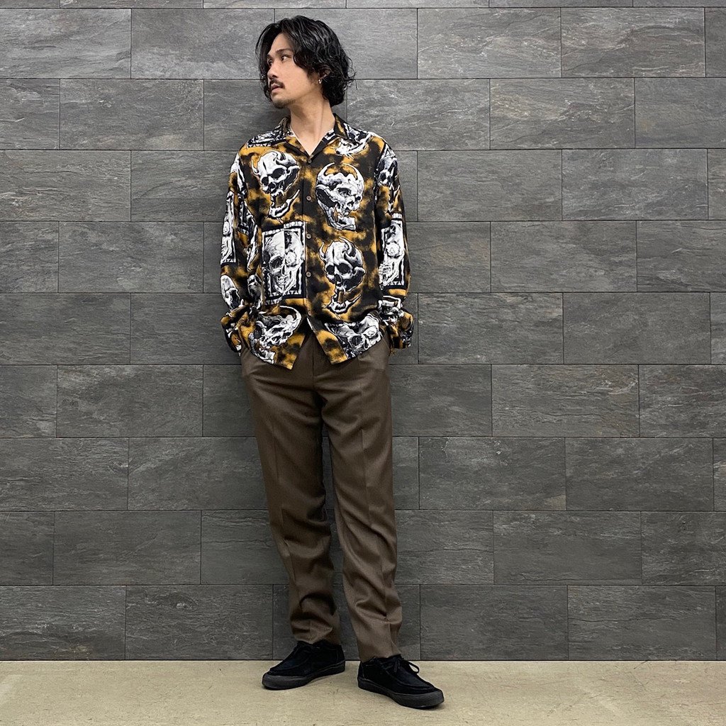 WACKO MARIA PLEATED TROUSERS 22FW ワコマリア スラックス 販促販売