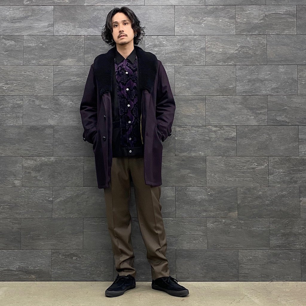 再入荷！ ワコマリア 2022FW PLEATED TROUSERS TYPE-1 perpignan